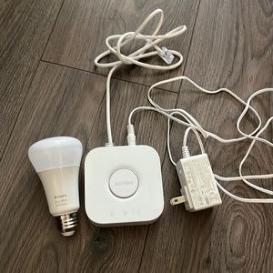Philips Hue Bridge and Color Bulb